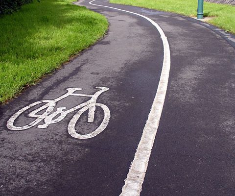 cycle path